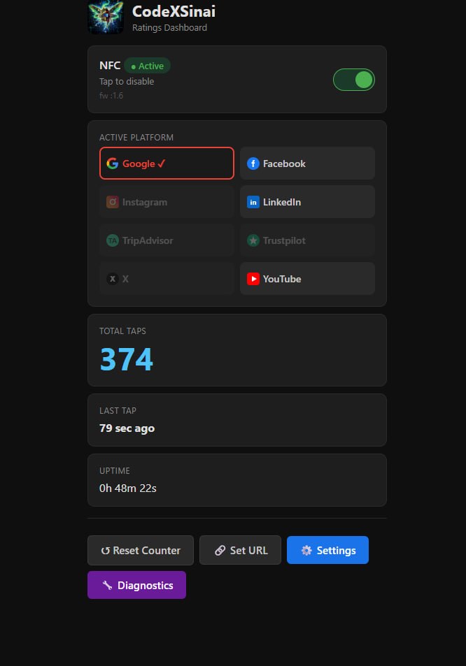 RateOn Dashboard