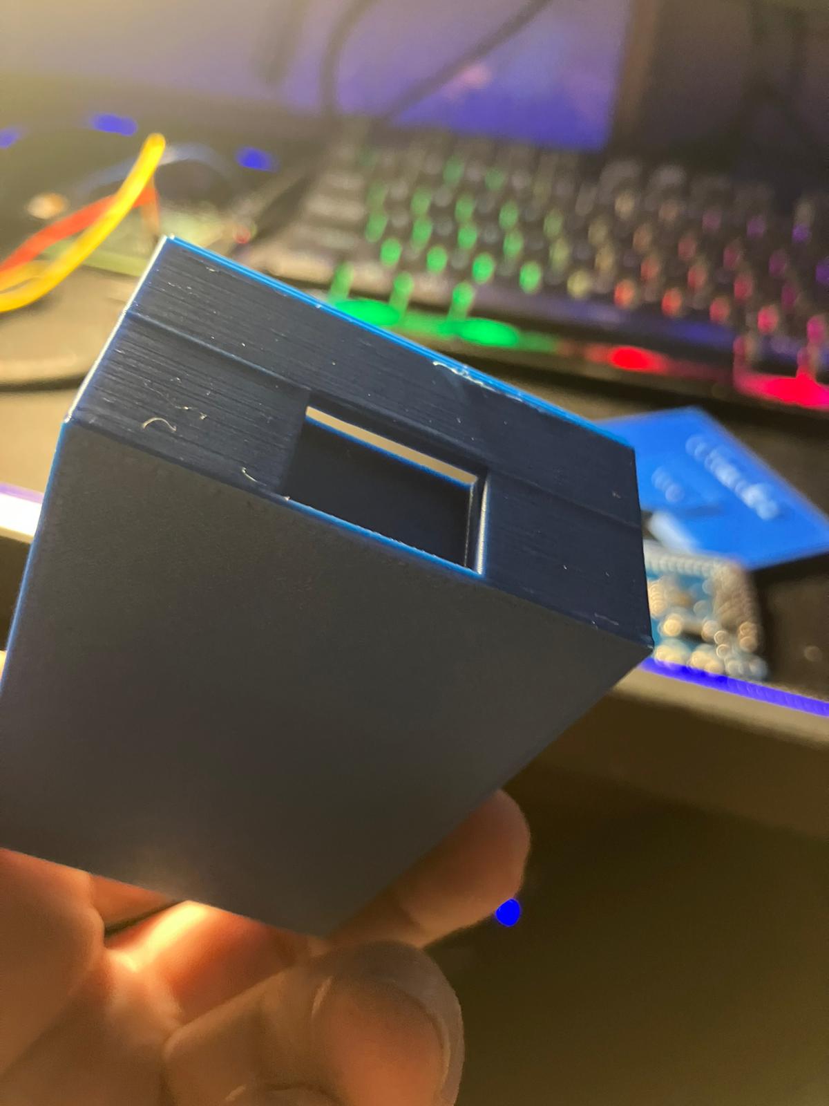 Final assembled ReviewTap device